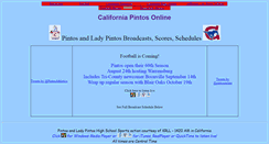 Desktop Screenshot of pintosonline.com